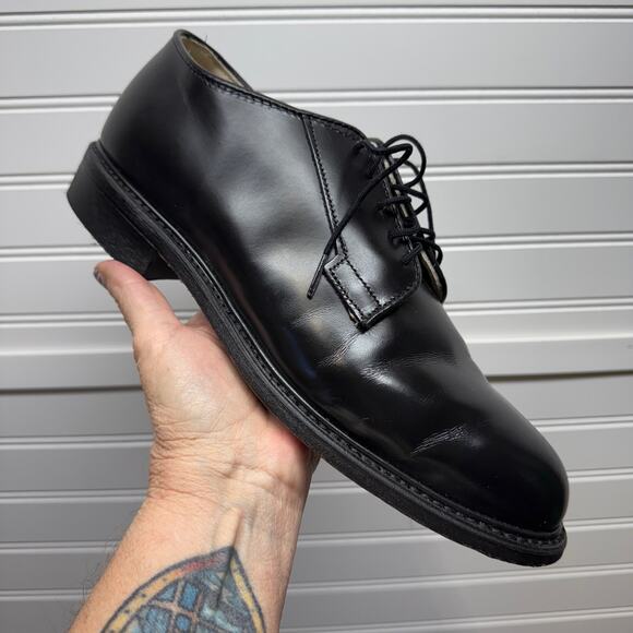 Bate’s Premium Leather Uniform Oxford Shoe US Navy Size 9.5E - Picture 2 of 14